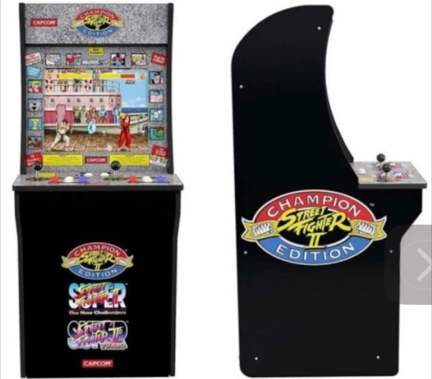 Arcade1Up Street Fighter II Champion Edition Arcade Machine thumbnail