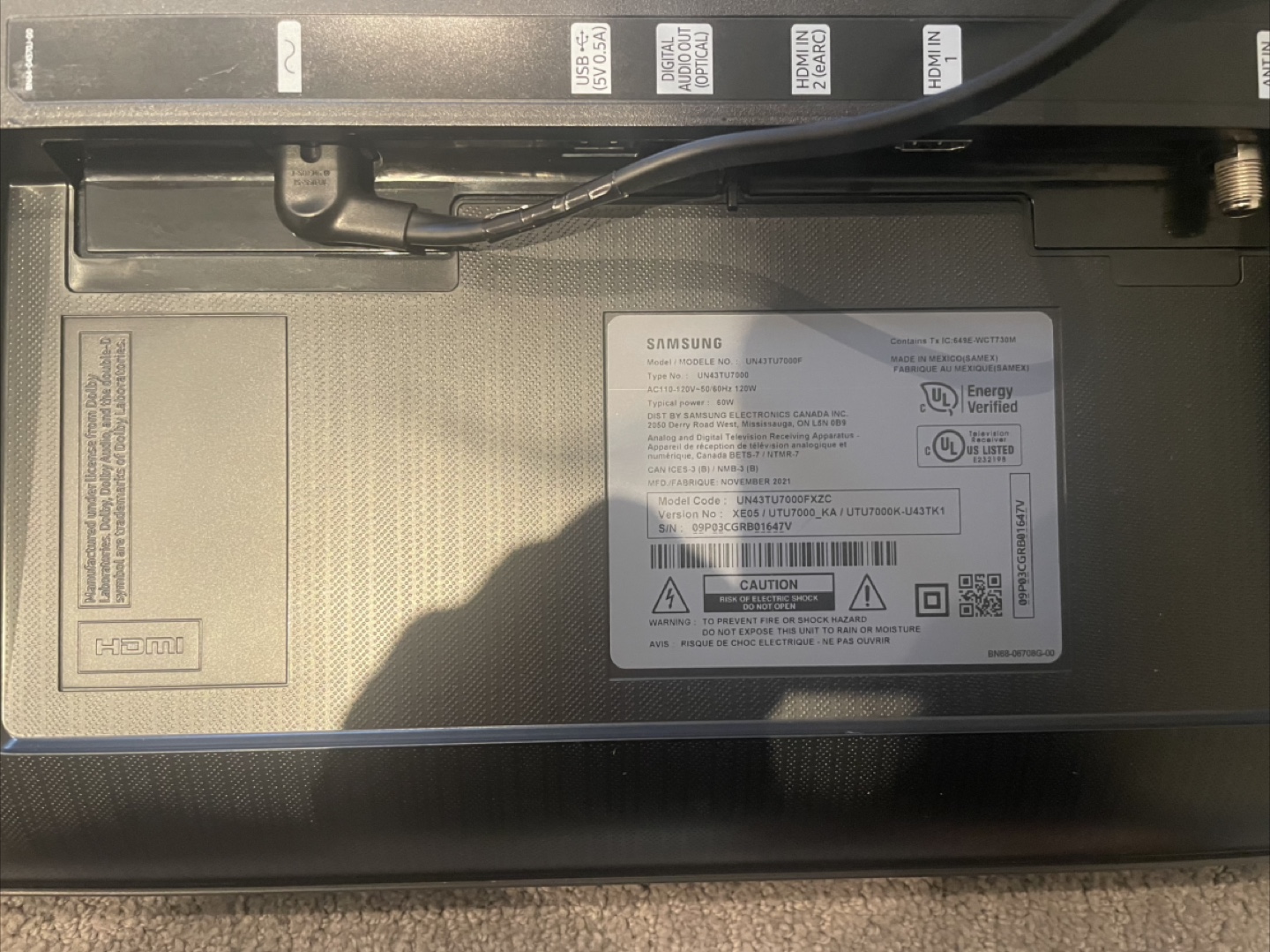 Samsung smart TV- 43” - photo 3