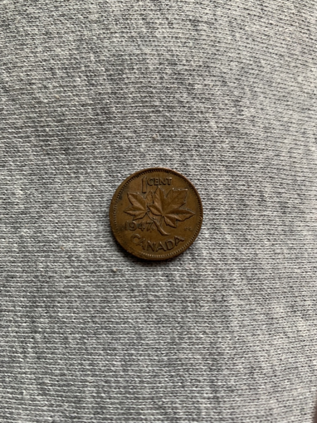 1947 Canadian Penny