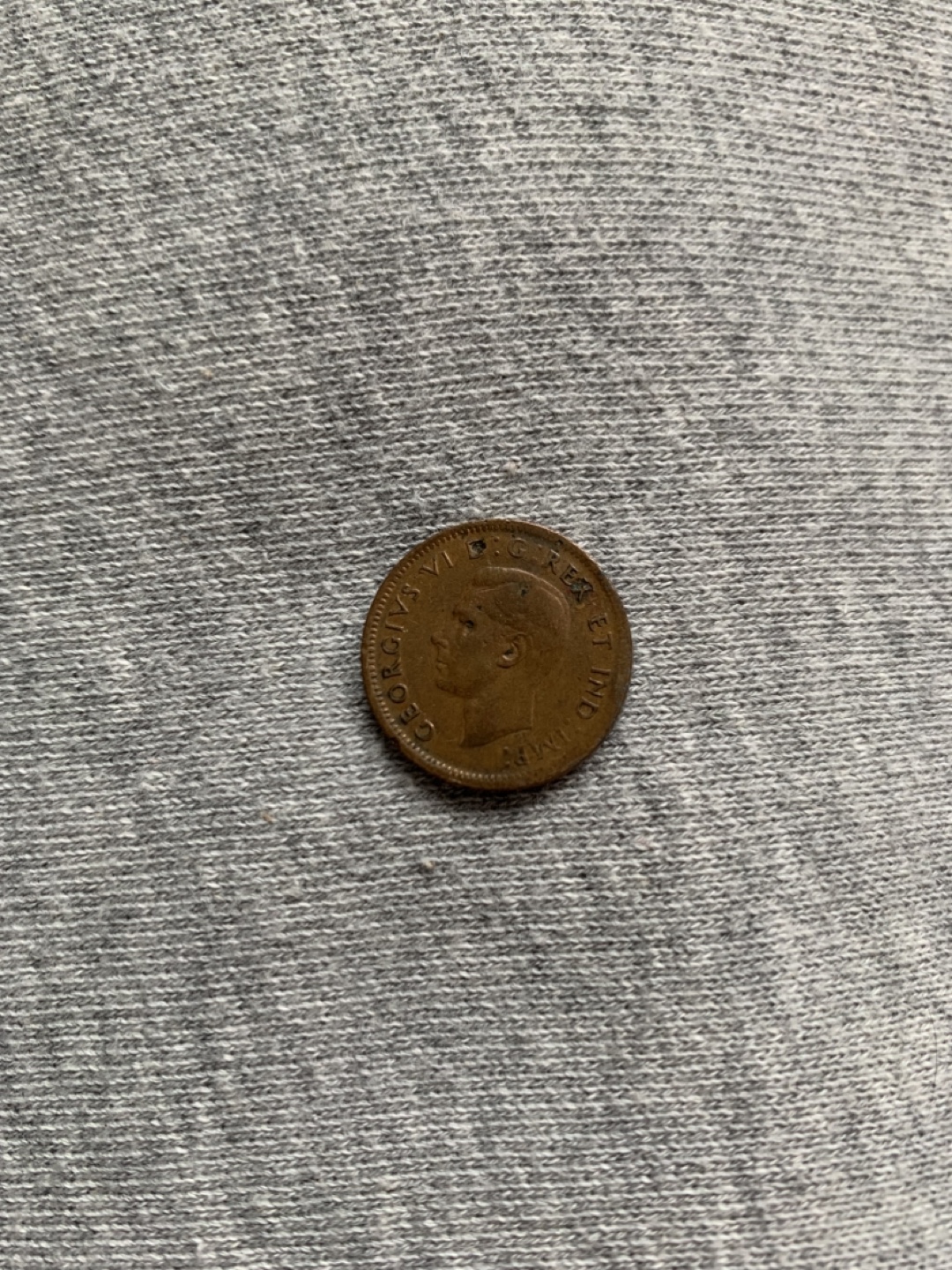 1947 Canadian Penny - photo 2