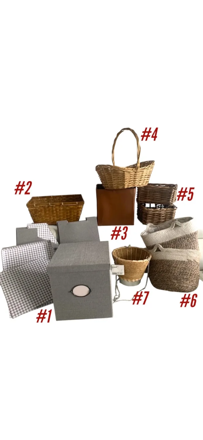 🍂 Divers Storage=Cubes/Baskets/Planters image indicator(2)