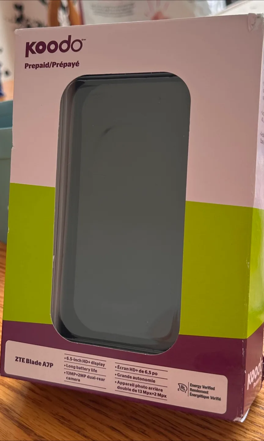 Koodo ZTE Blade A7P Unlocked Phone thumbnail