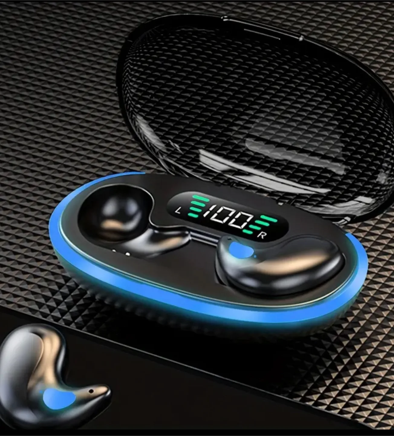 Wireless Earbuds with Charging Case image indicator(3)