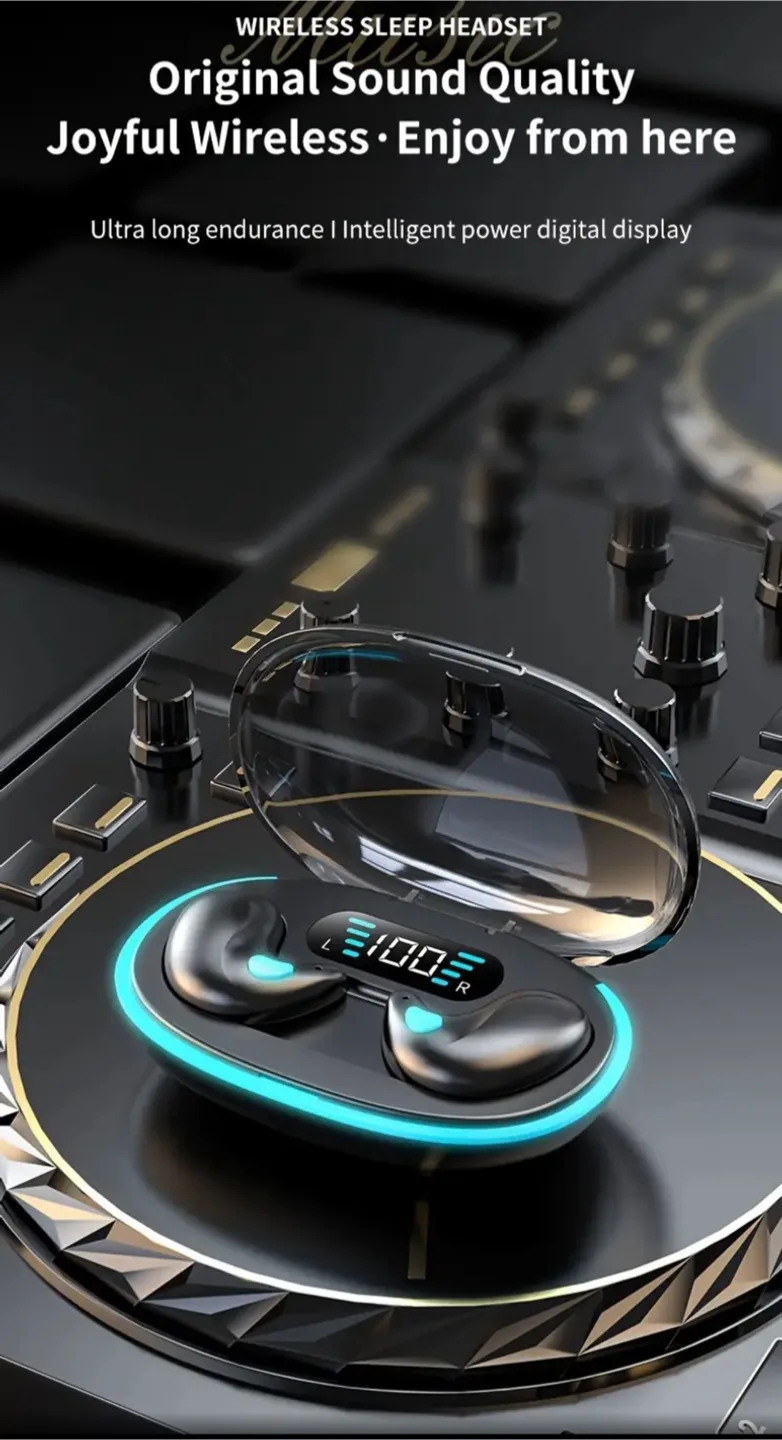 Wireless Earbuds with Charging Case image indicator(6)