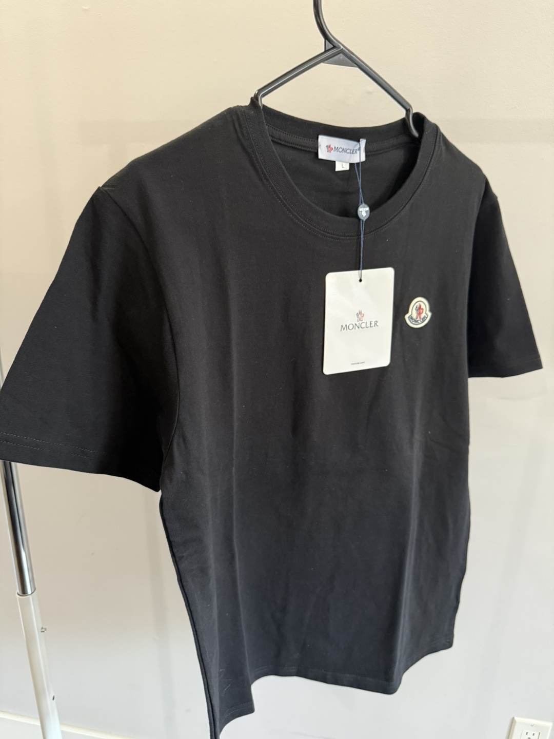 Moncler Black T-Shirt