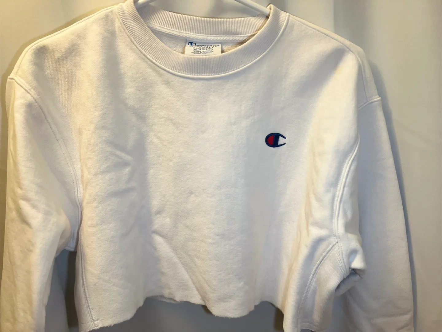 🥕Champion Reverse Weave Cropped Sweatshirt thumbnail