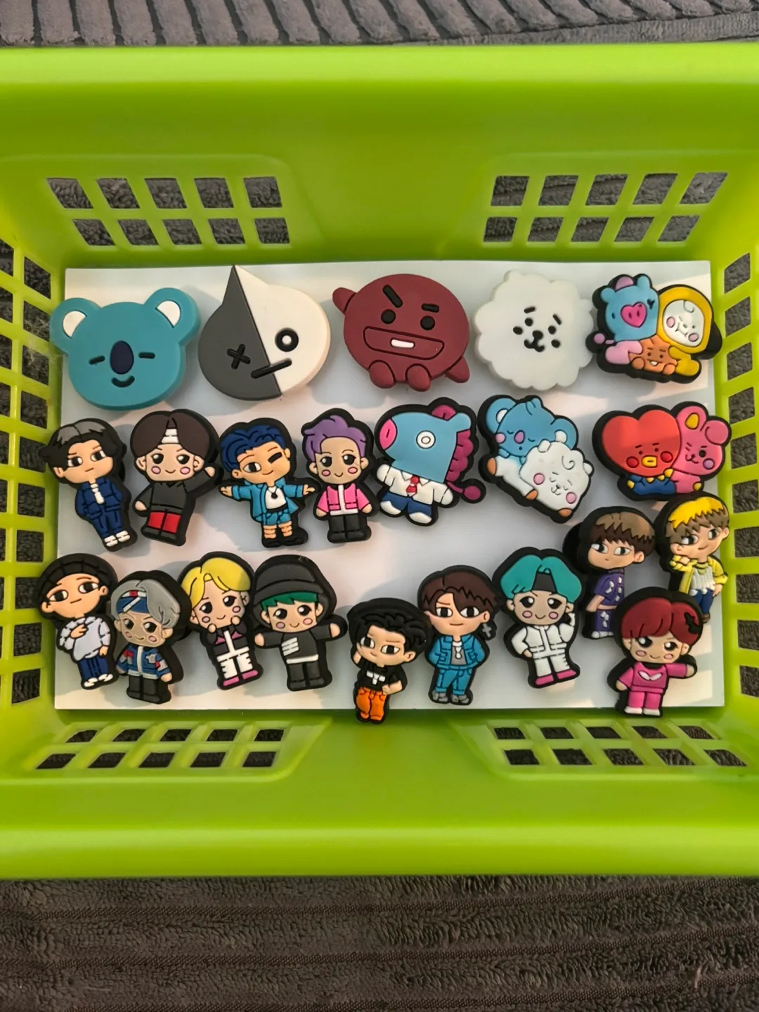 BTS  Jibbitz Charms - Lot of 22 thumbnail