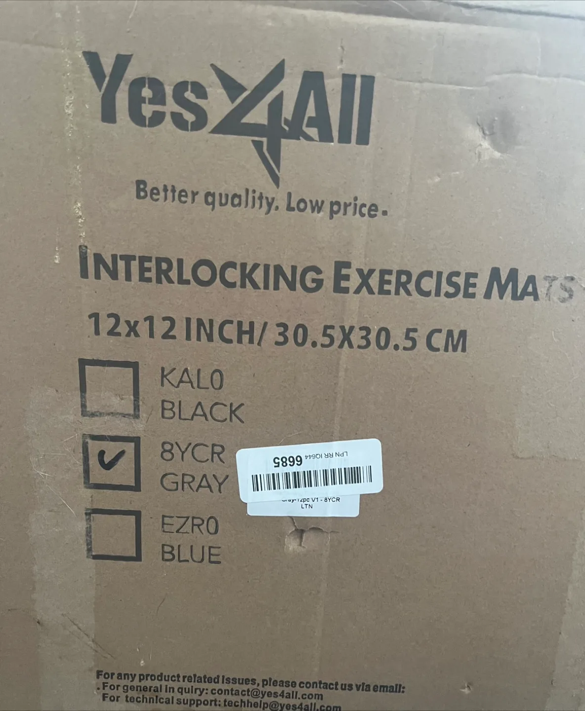 Yes4All Interlocking Exercise Foam Mats image indicator(5)