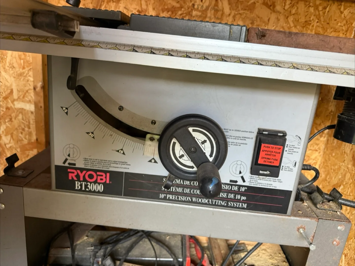 💚RYOBI BT3000 10" Precision Woodcutting System image indicator(3)