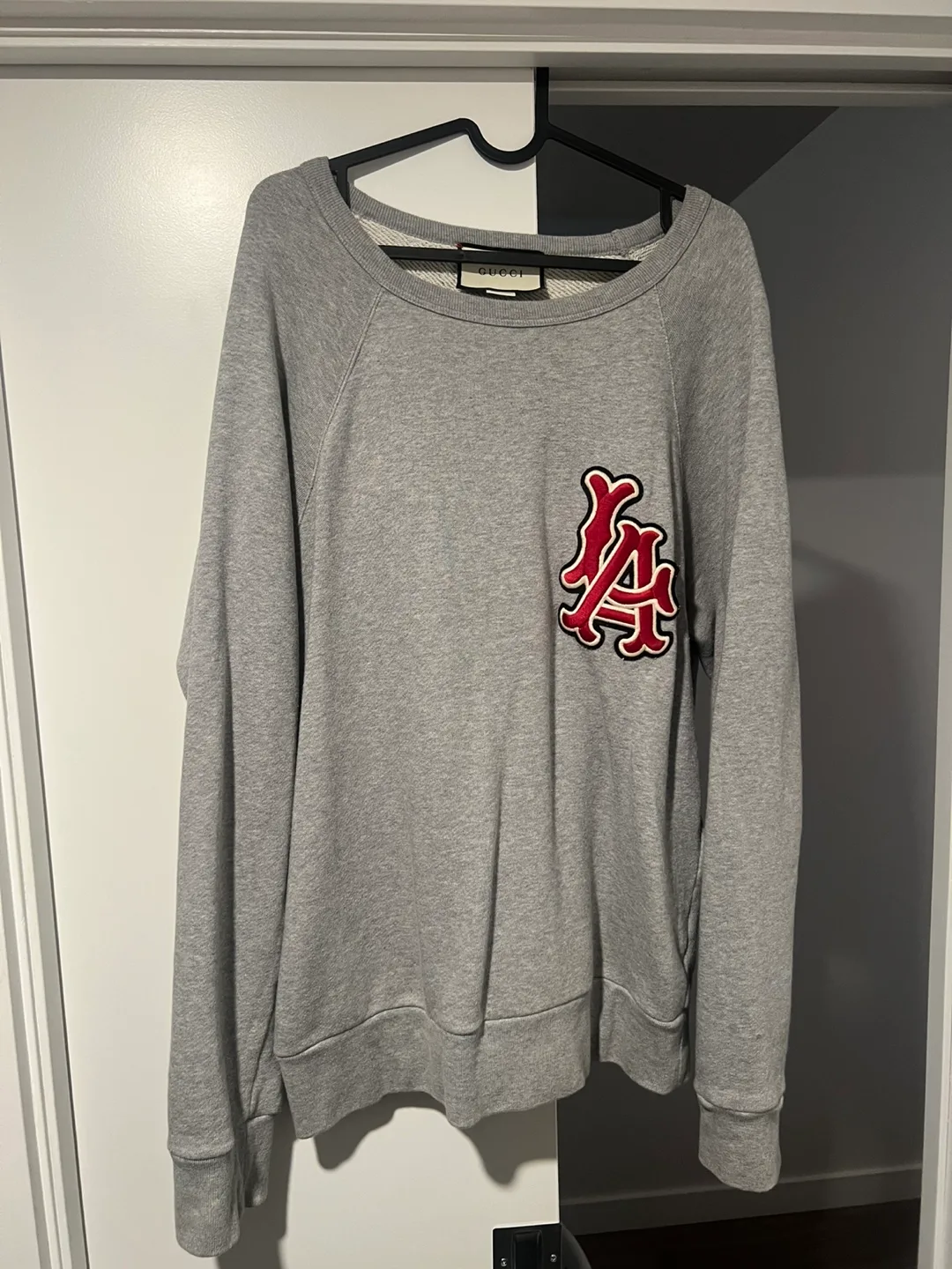 Gucci Grey Crewneck Sweatshirt thumbnail