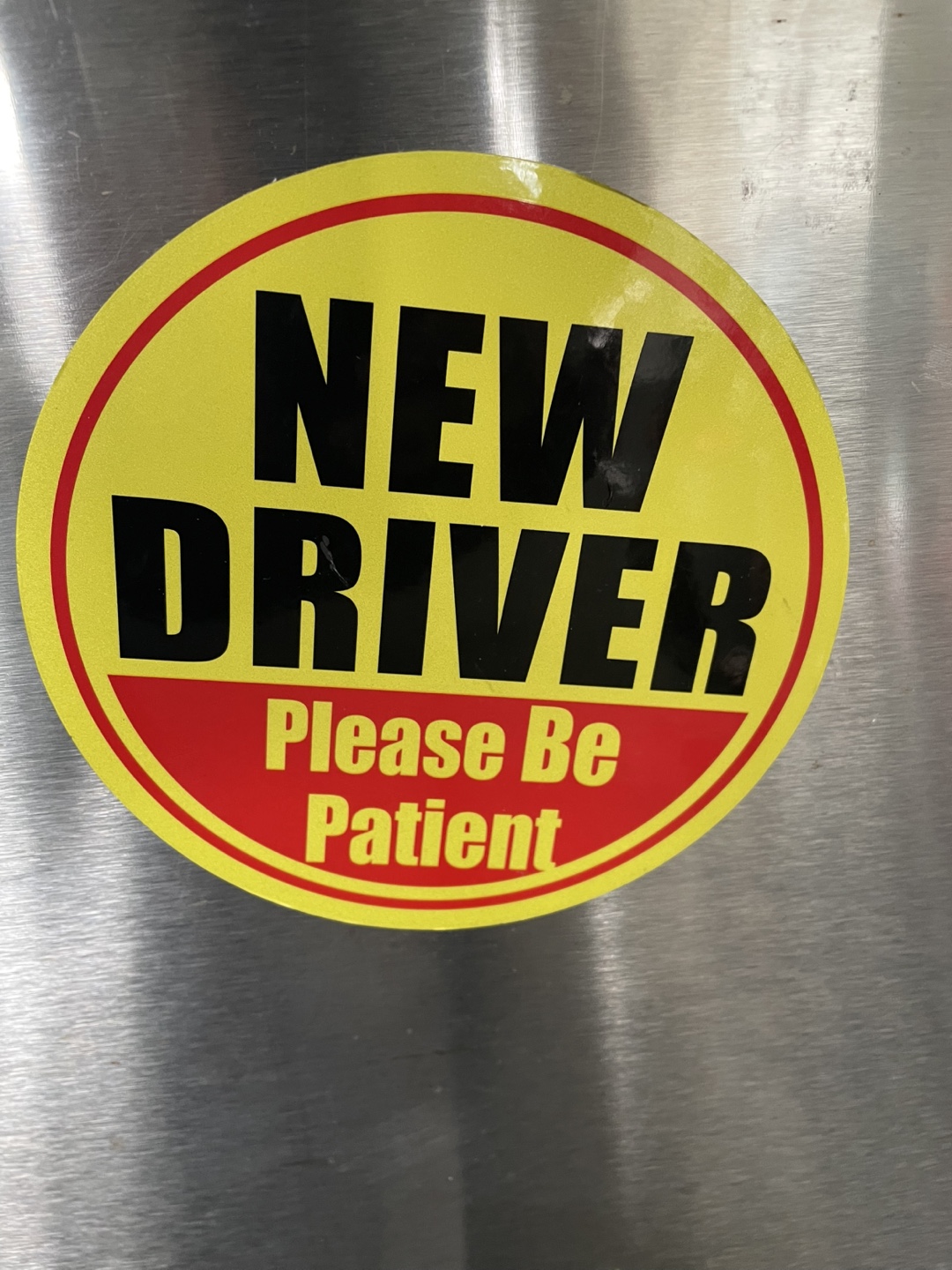 New Driver Car Magnet