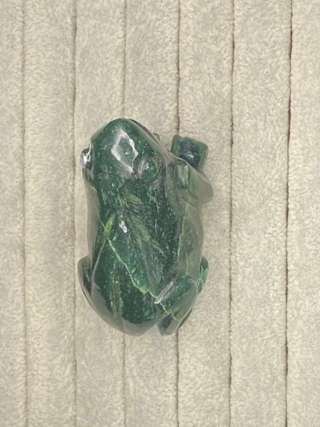 Green Jade Frog Statue image indicator(3)