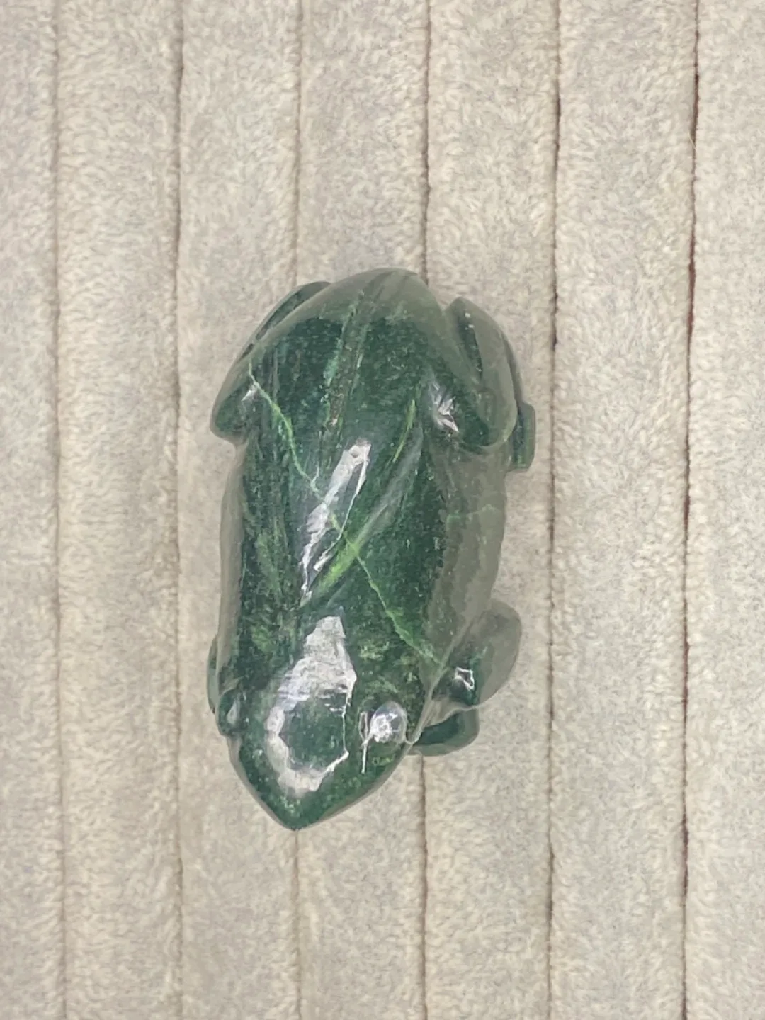Green Jade Frog Statue image indicator(5)