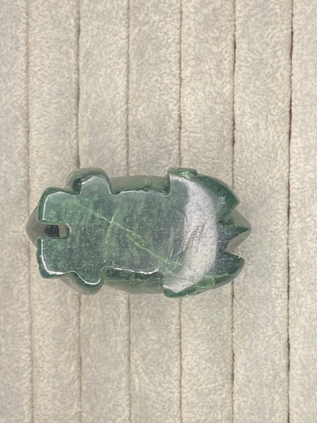 Green Jade Frog Statue image indicator(7)