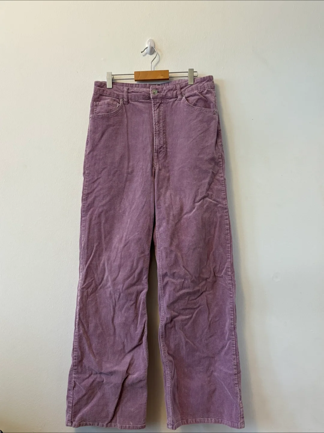 Lavender Corduroy Pants thumbnail