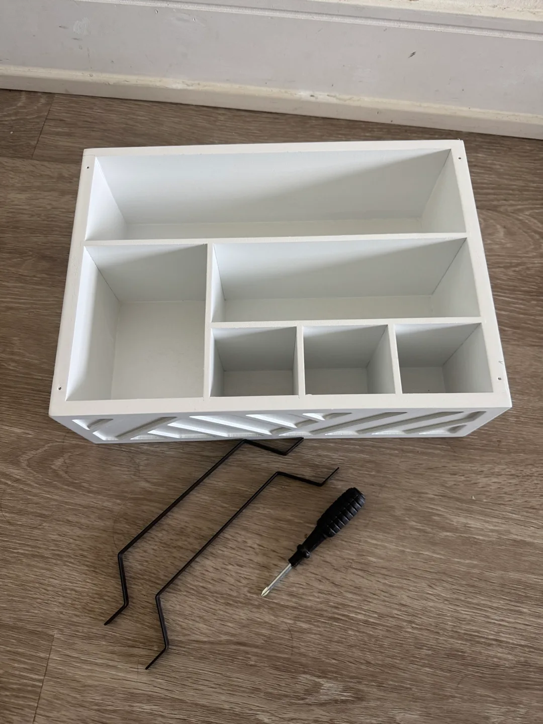 White Wooden Organizer Tray image indicator(2)