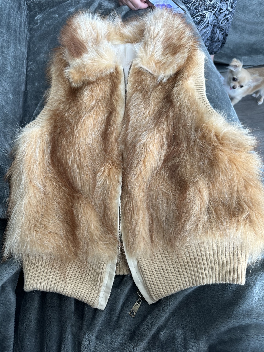 Faux Fur Vest - photo 2