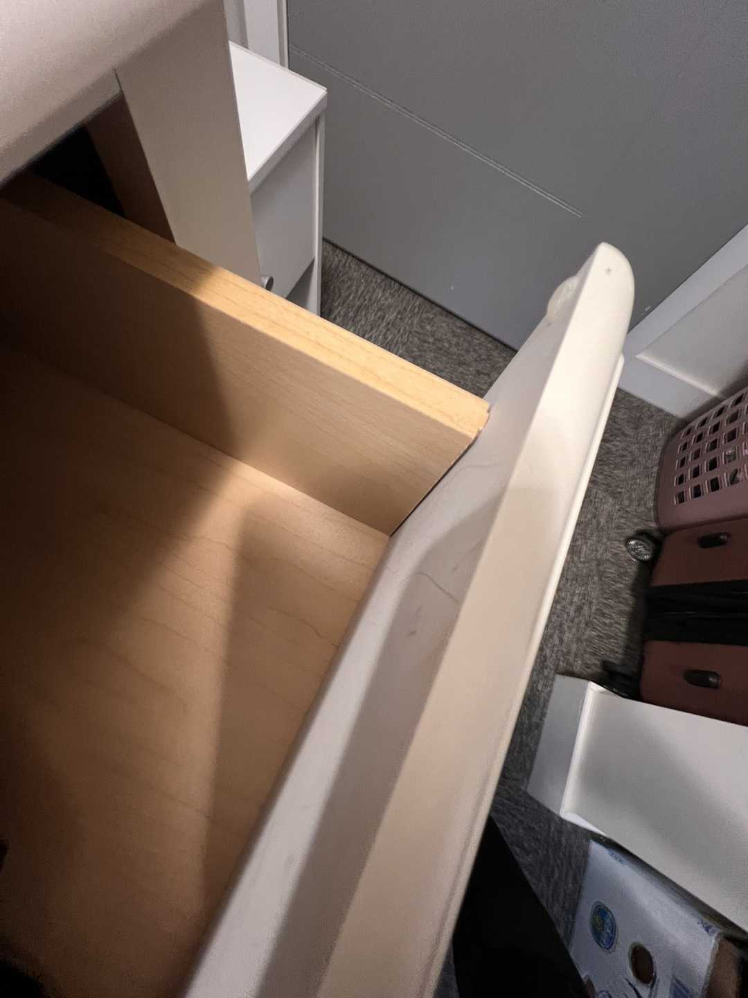 Dresser with Mirror and night table - photo 3