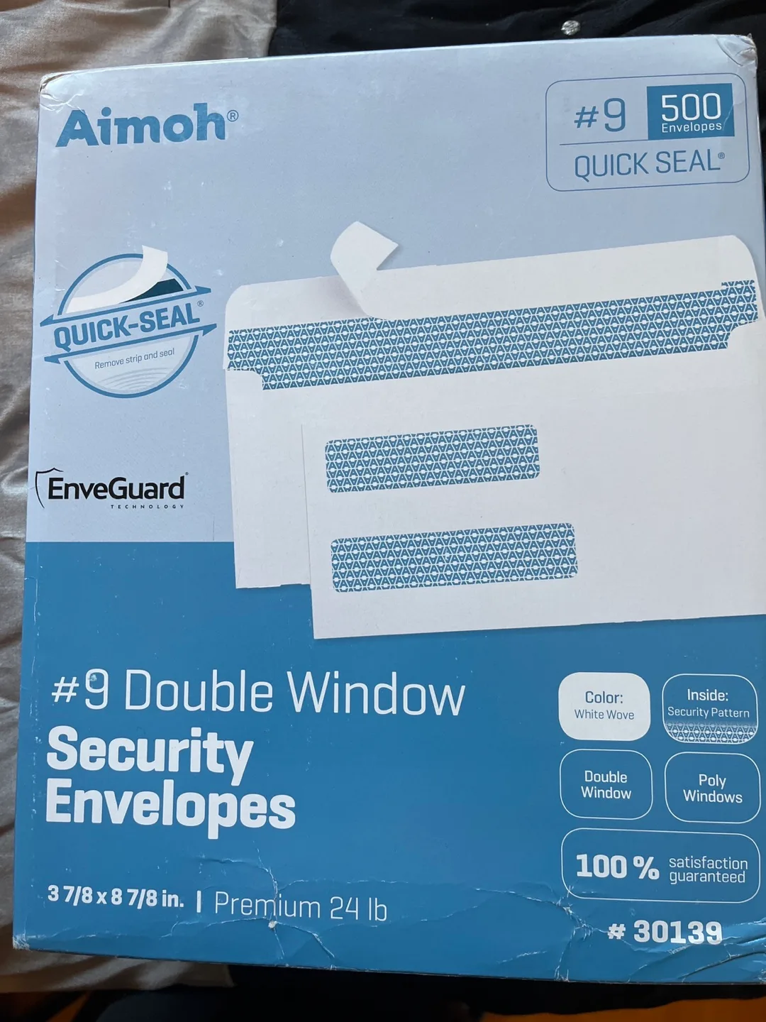 #9 Double Window Security Envelopes thumbnail