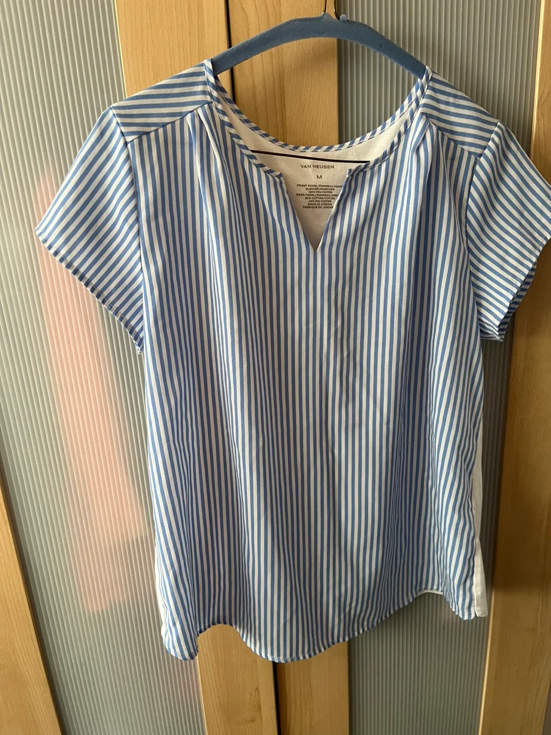 Van Heusen Striped Blouse - Size M thumbnail