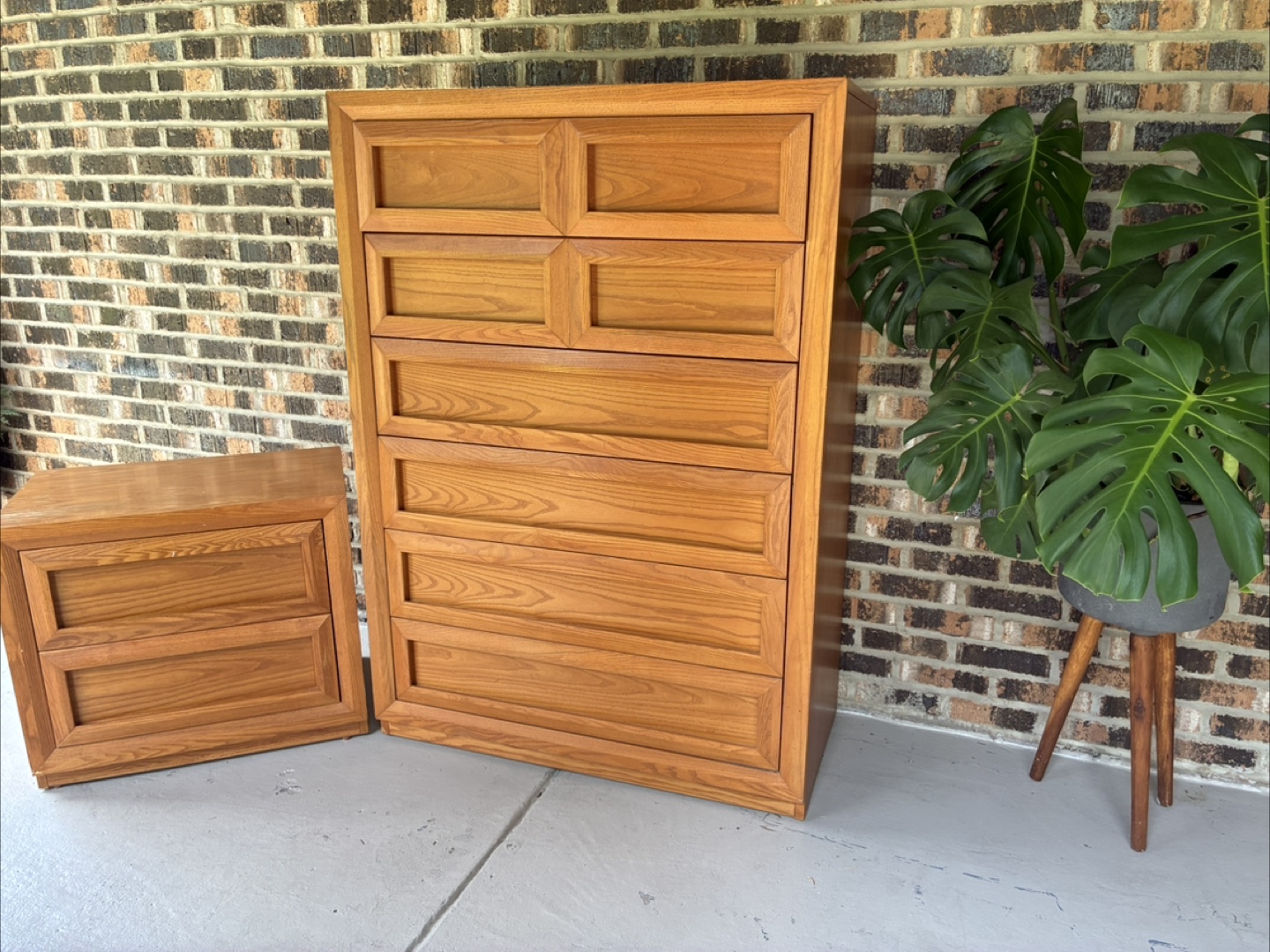 Impressions by Thomasville Wooden Dresser & Nightstand - photo 3