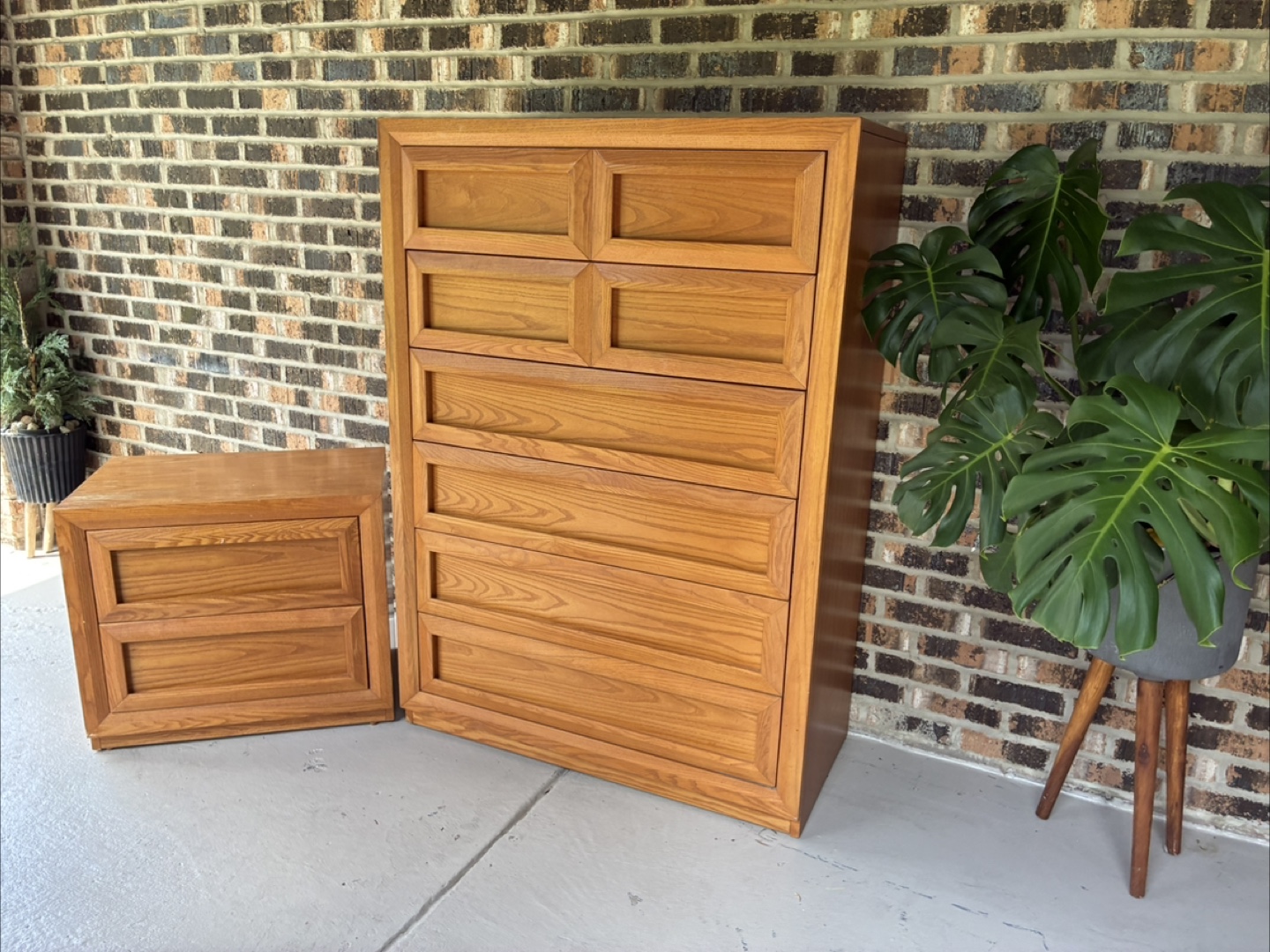 Impressions by Thomasville Wooden Dresser & Nightstand - photo 4