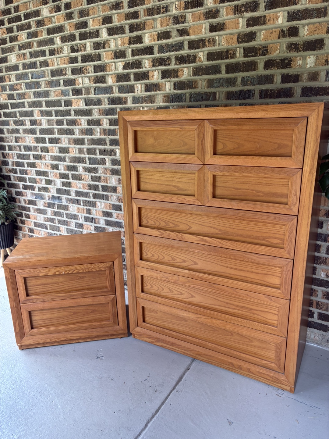 Impressions by Thomasville Wooden Dresser & Nightstand - photo 2