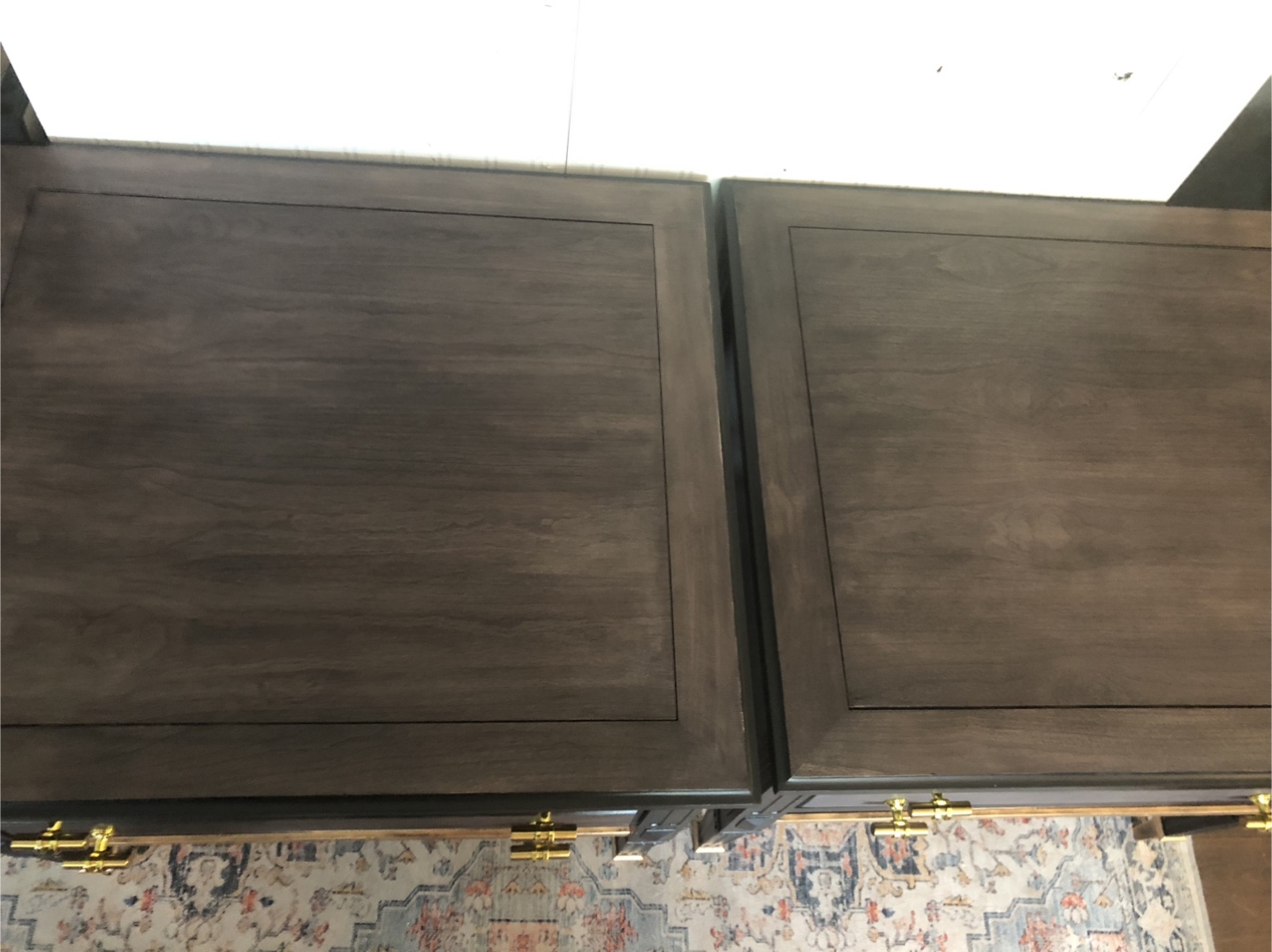 Refinished end tables with 2 drawers per table - photo 4