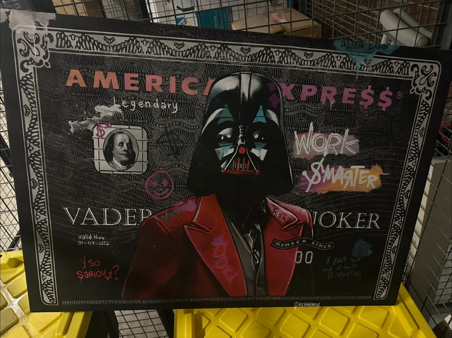 Darth Vader American Express Art thumbnail