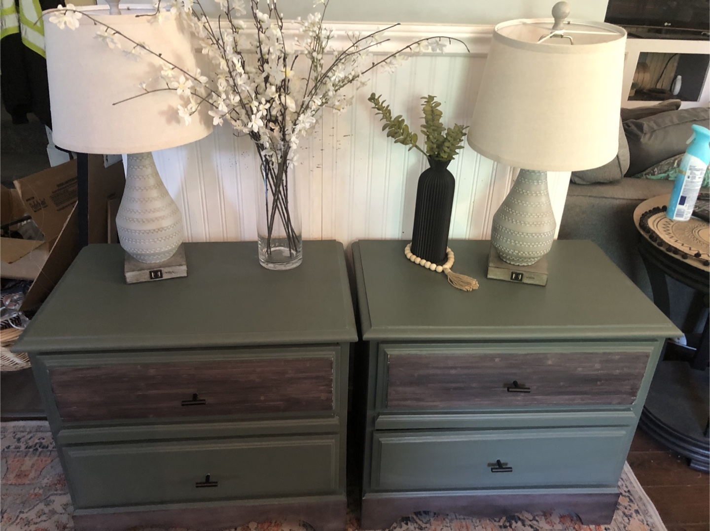 Refinished night stands