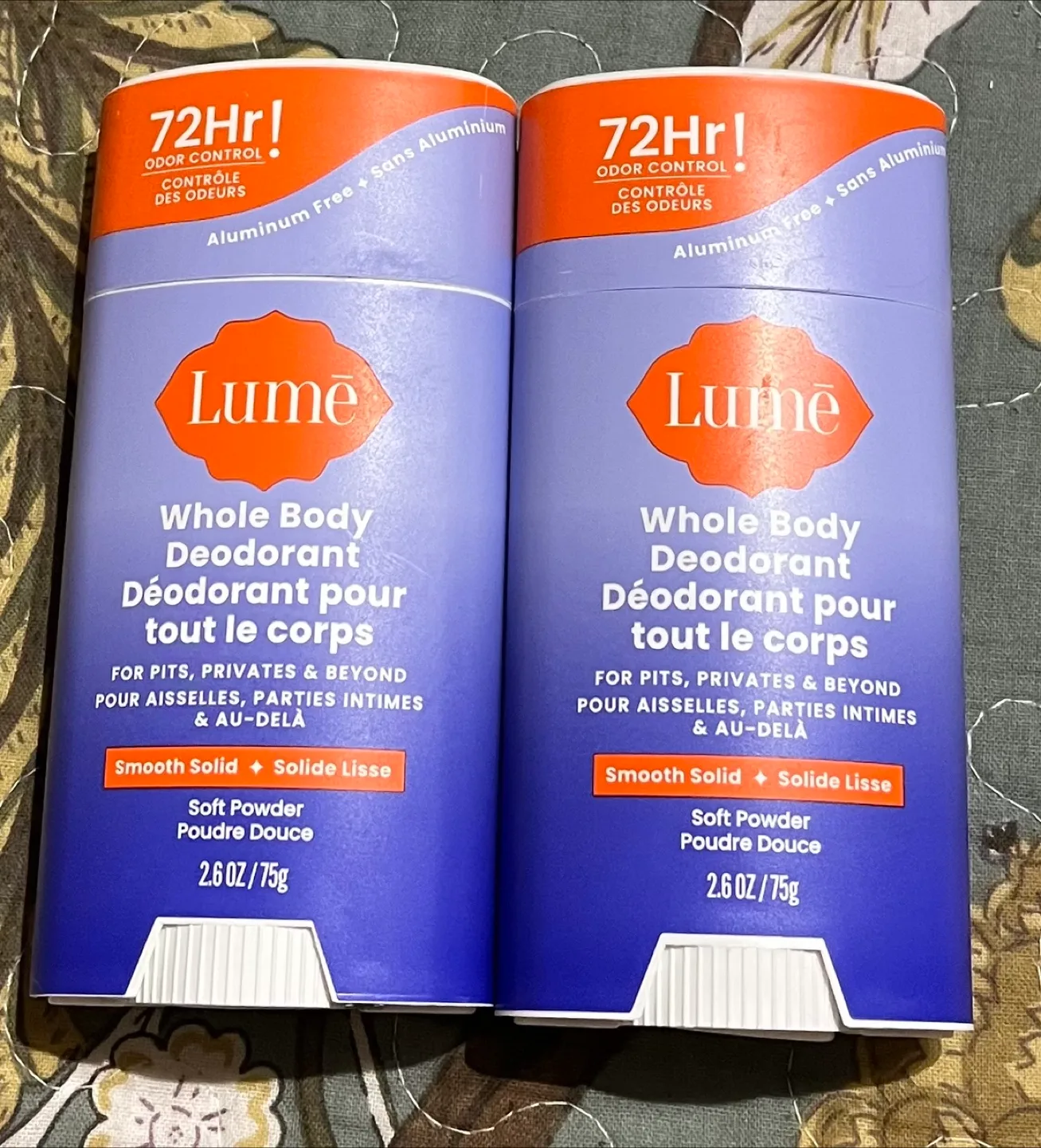 Lume Whole Body Deodorant - Soft Powder, 2.6 oz thumbnail