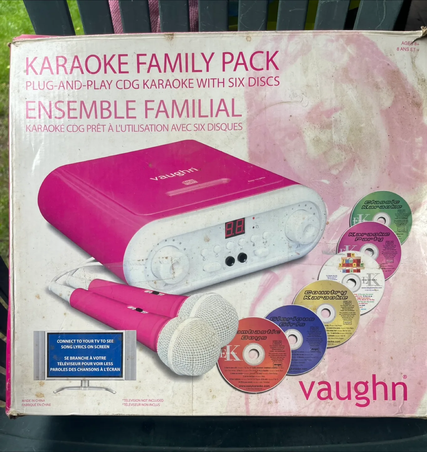 Vaughn Karaoke Family Pack CDG with 6 Discs thumbnail
