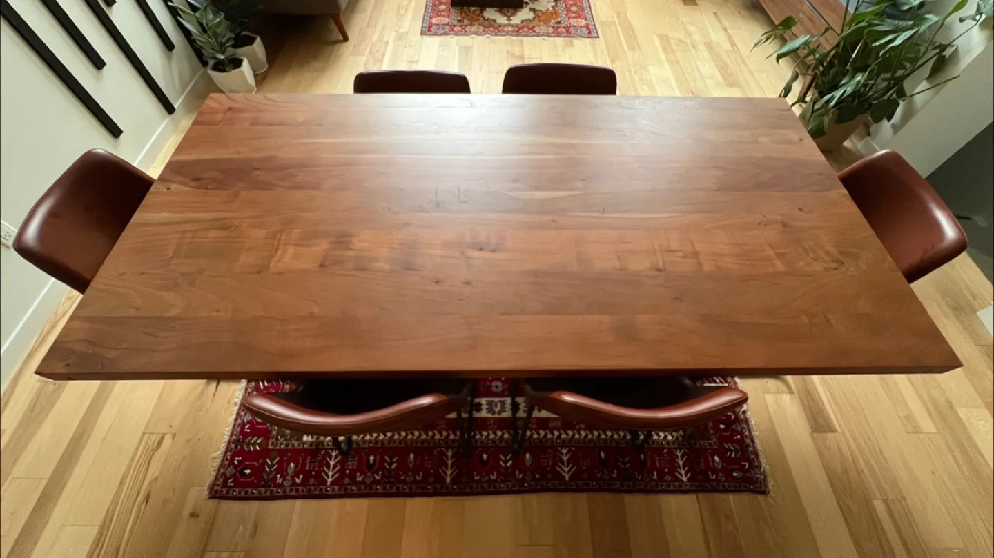 Structube Lyon Acacia Wood Dining Table & Hayden Chairs thumbnail
