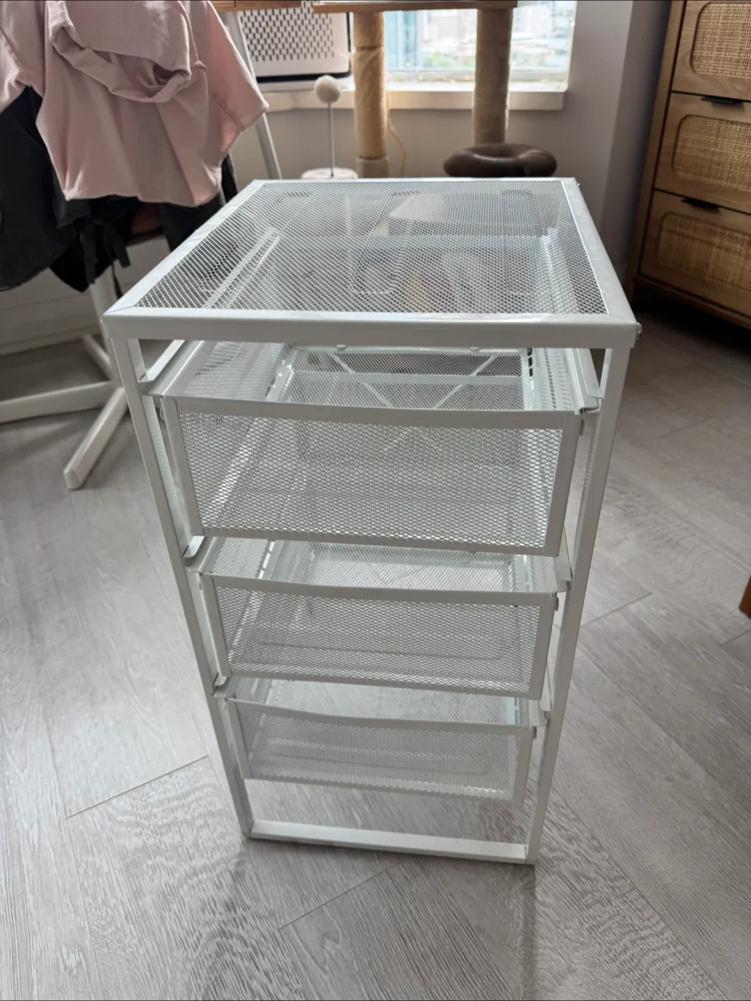 Pickup Only: 2 IKEA LENNART White Drawer Unit image indicator(2)