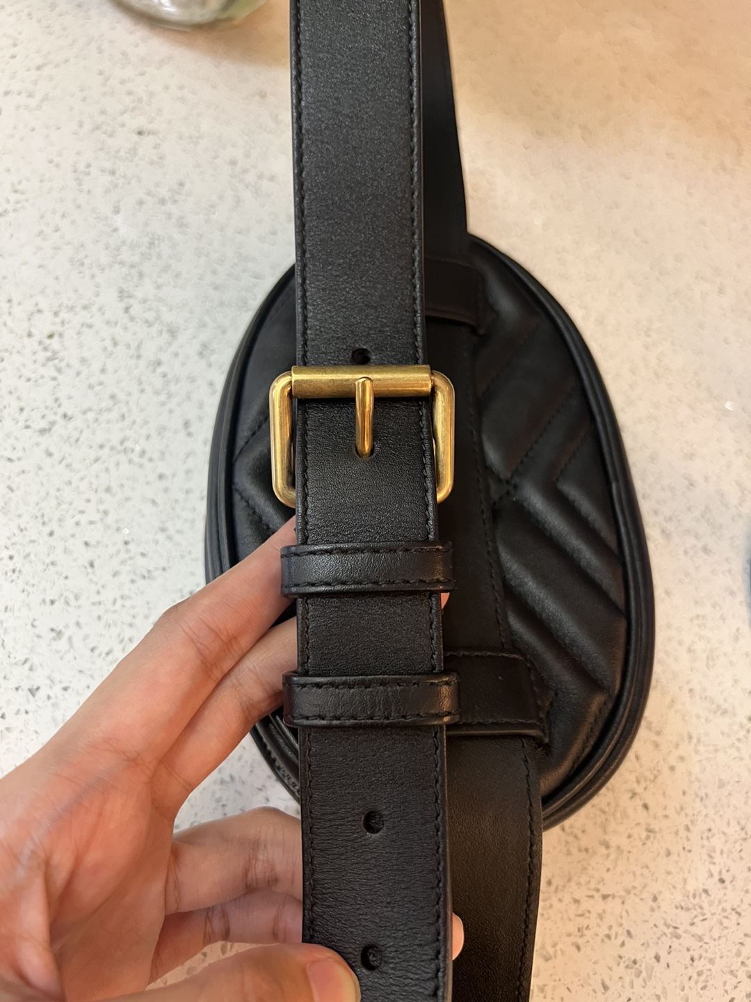 Gucci GG Marmont Leather Belt Bag - photo 3