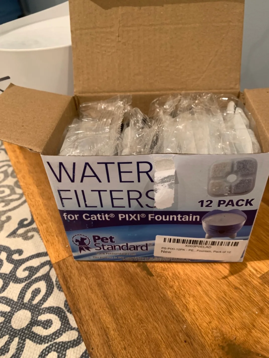 Catit PIXI Fountain Water fountain and 10 filters Pack image indicator(4)