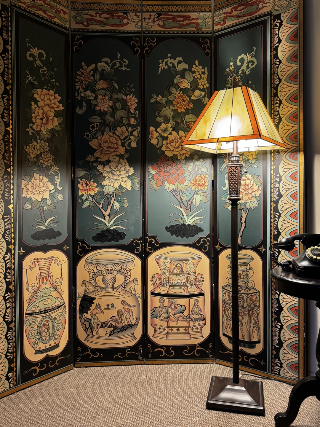 Decorative Folding Screen Room Divider