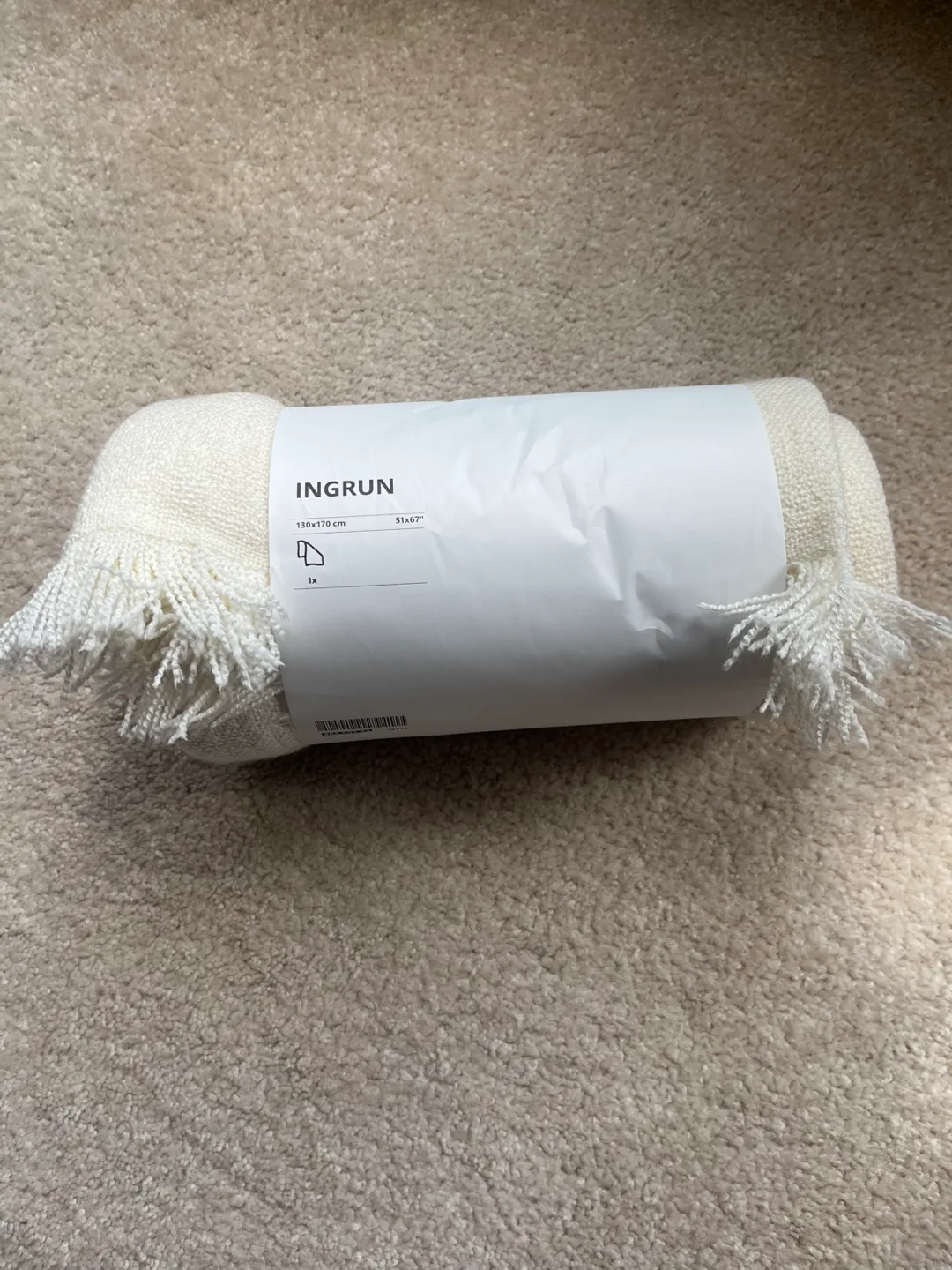 Ikea INGRUN Throw - 130x170 cm image indicator(2)