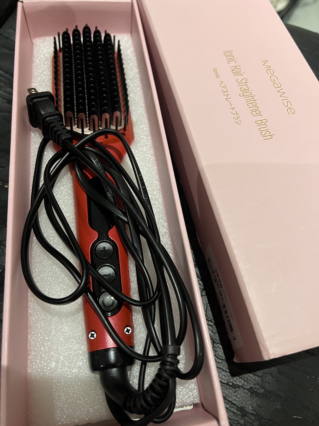 Megawise Ionic Hair Straightener Brush