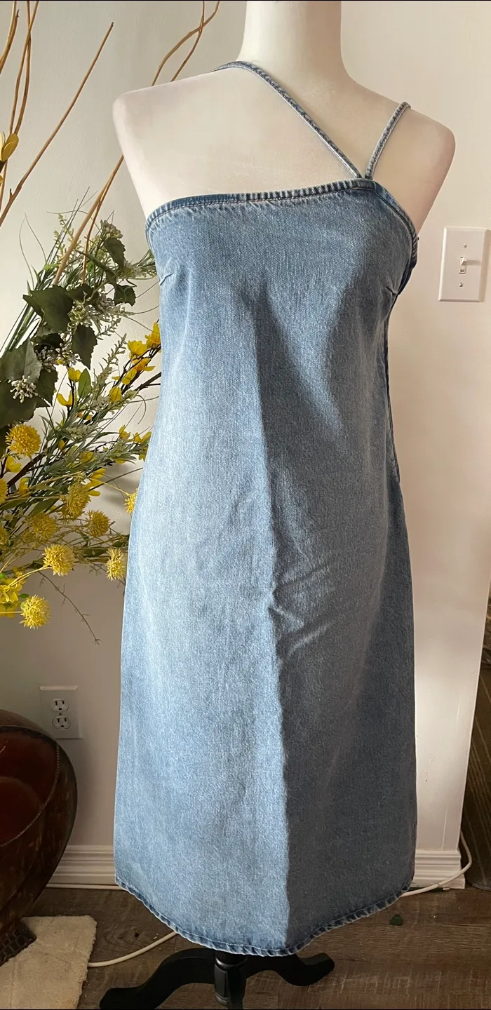 Denim Dress - Light Blue thumbnail