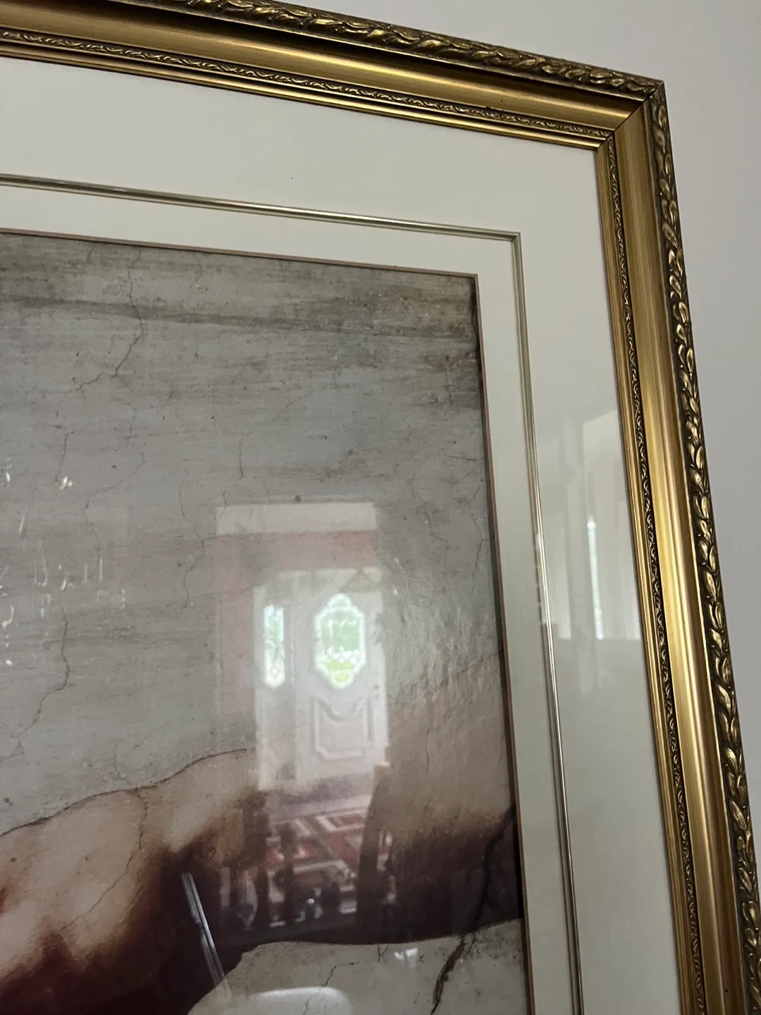 44 X33.5 inches Gold Framed Art Print - The Creation of Adam image indicator(5)