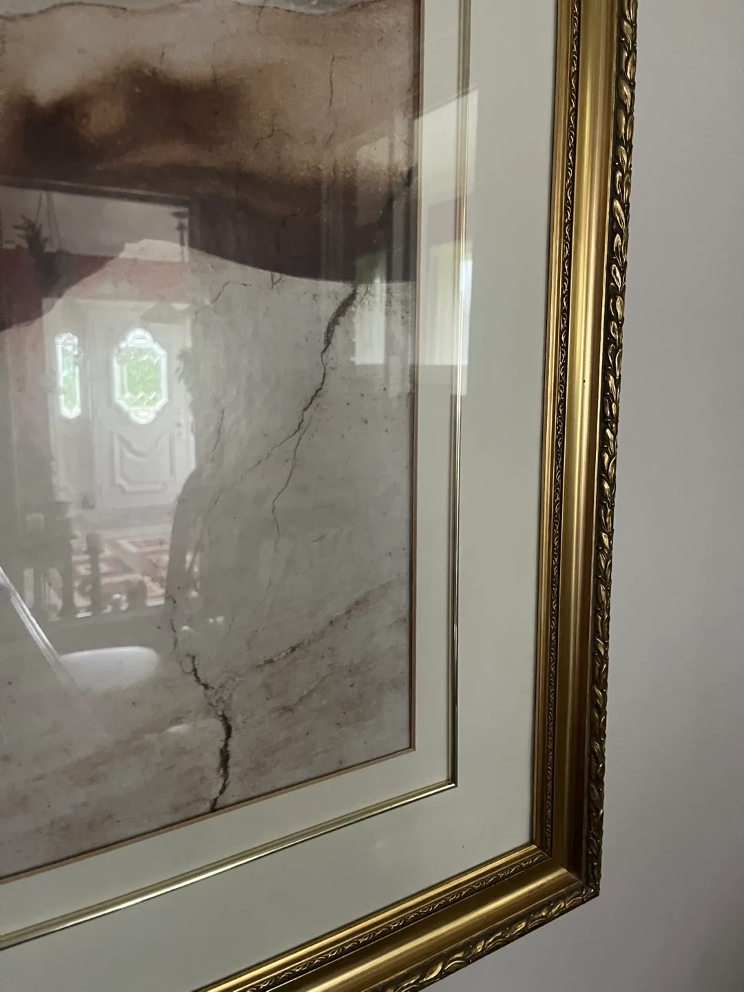 44 X33.5 inches Gold Framed Art Print - The Creation of Adam image indicator(3)