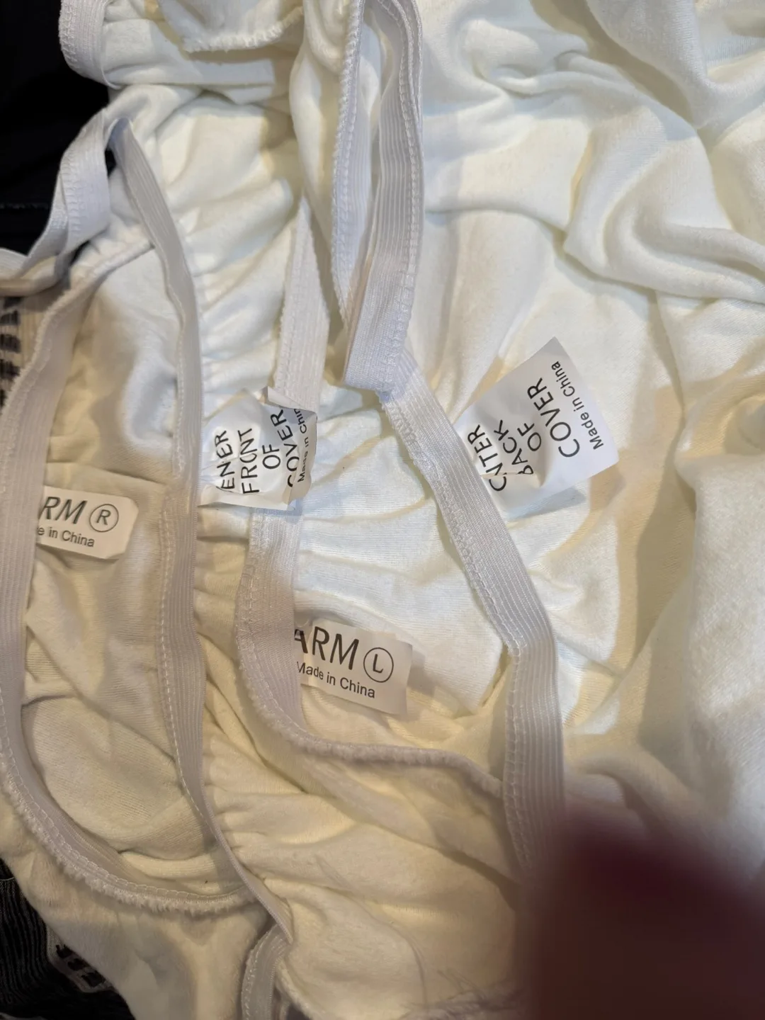 Stretch Recliner Cover with Pocket (White) - NEW image indicator(2)