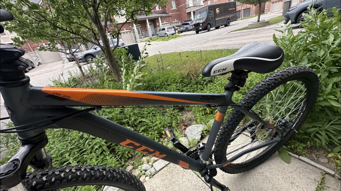 CCM 29 ER Mountain Bike - Grey/Orange - photo 4
