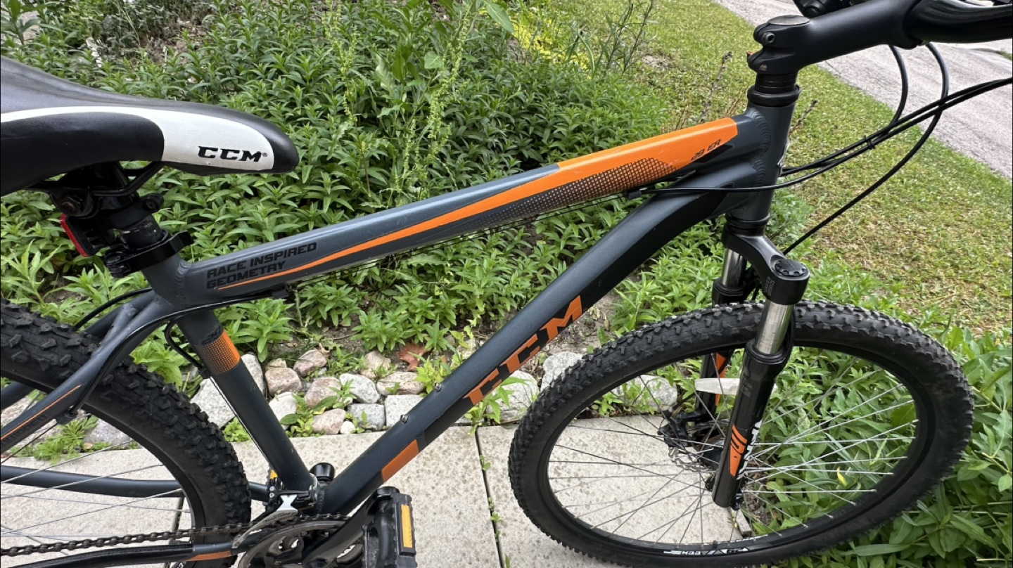 CCM 29 ER Mountain Bike - Grey/Orange - photo 5