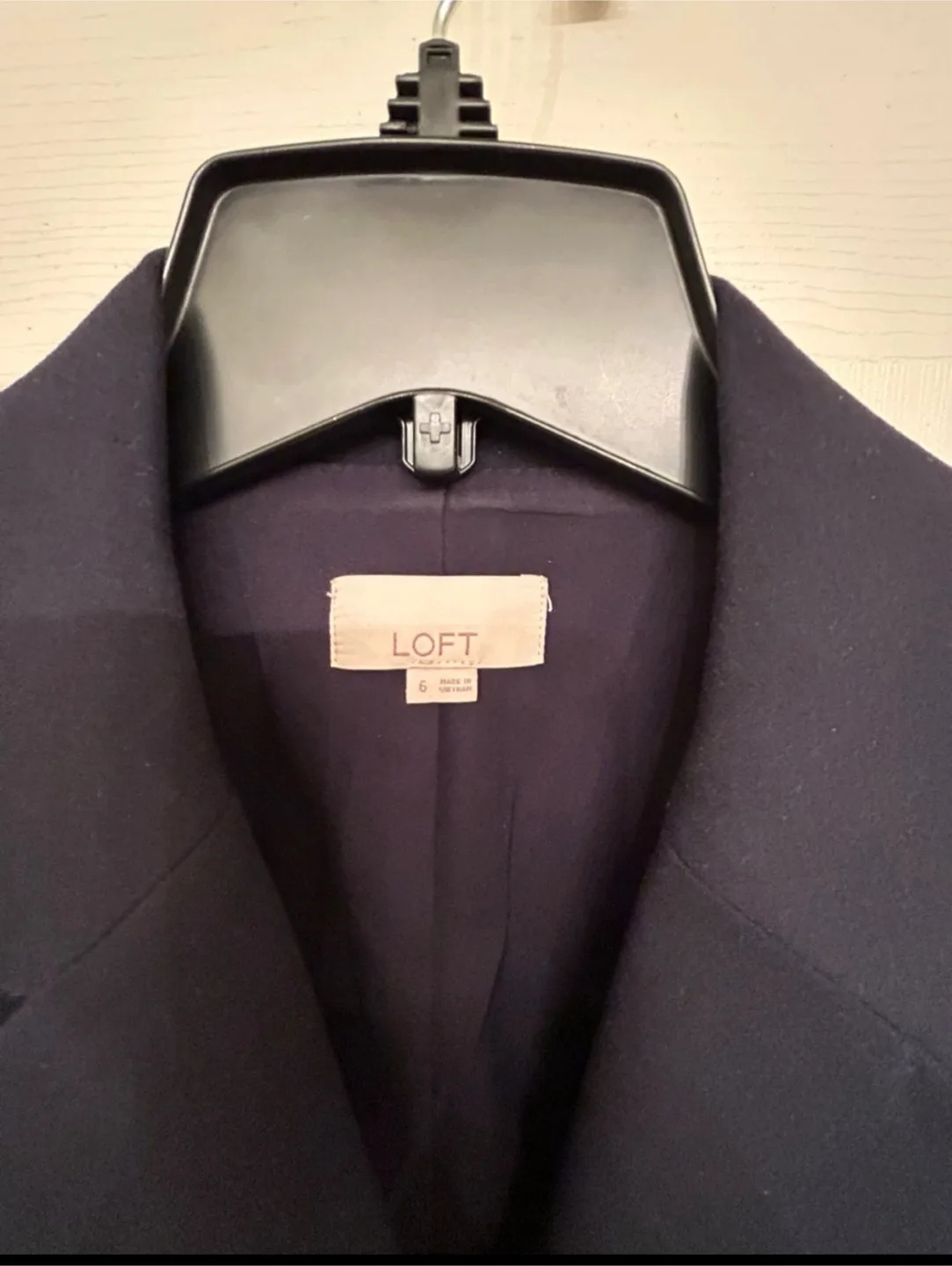 Navy Blue Blazer from LOFT - Brand New! - Size 6 image indicator(5)