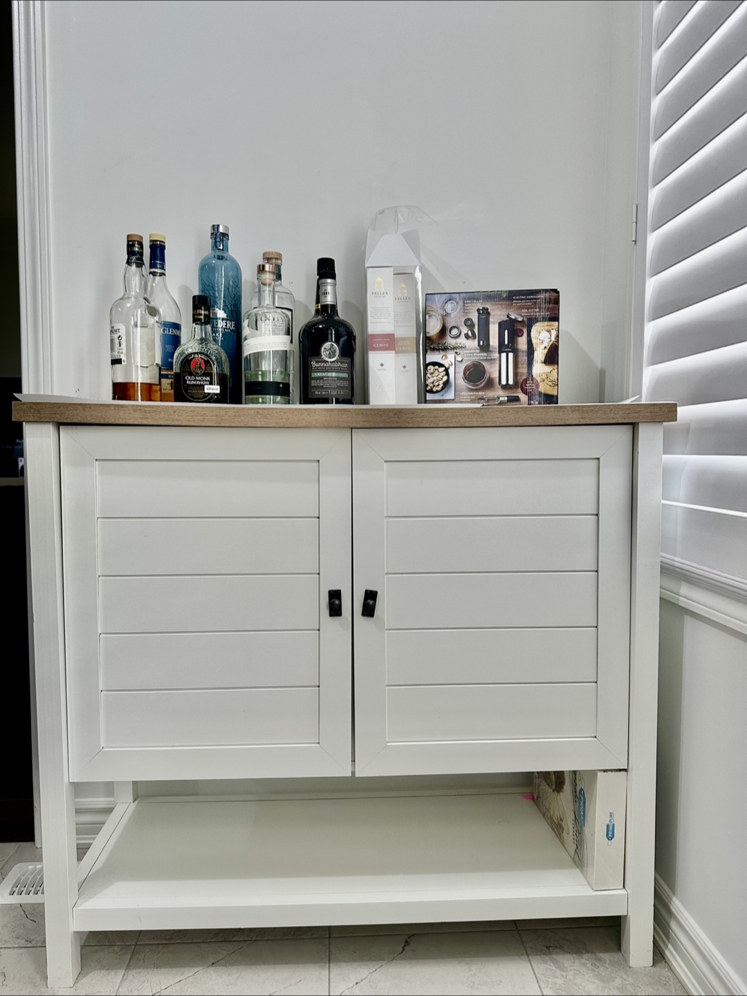 White Storage Cabinet