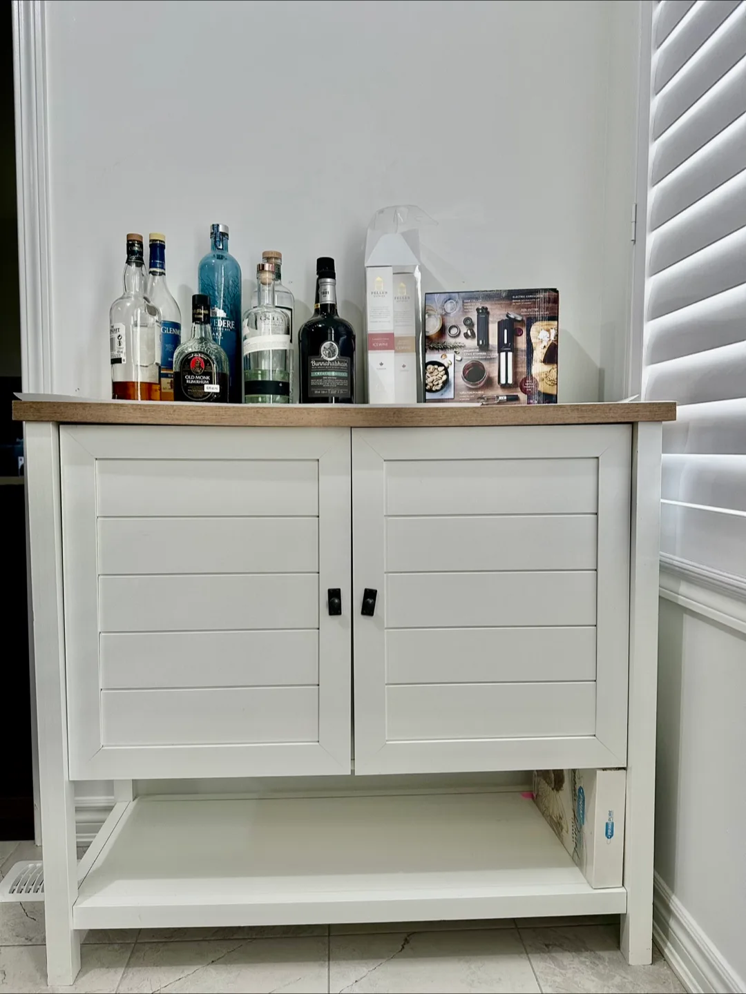 White Storage Cabinet thumbnail