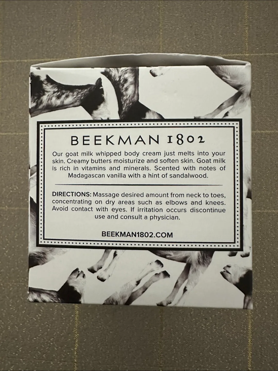 *New, unopened* Beekman 1802 Whipped Body Cream image indicator(3)