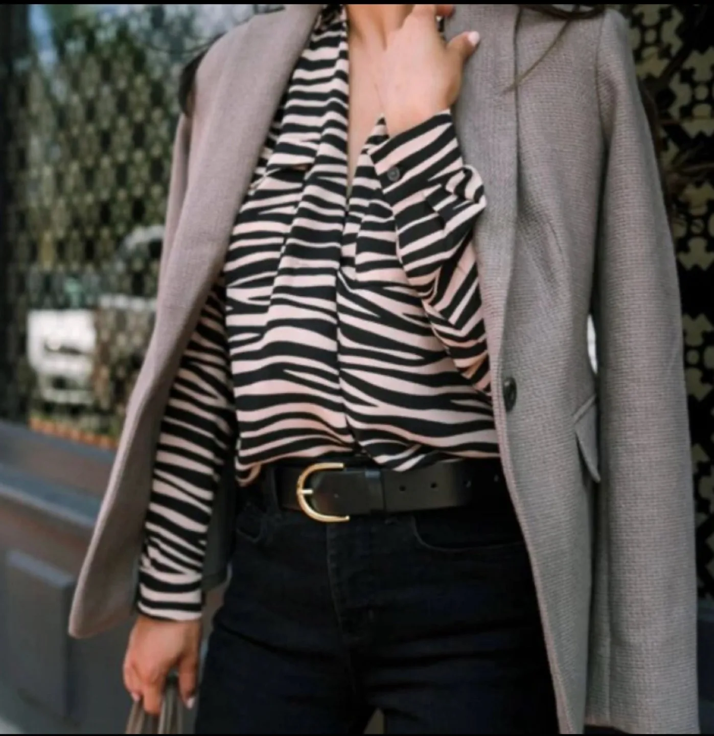 Ann Taylor Zebra Print Shirt - Brand New! 🇨🇦 image indicator(8)